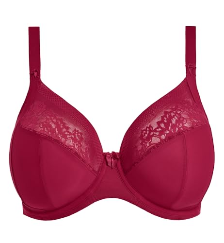Soutien-gorge plongeant Elomi Nerina 90H rouge pour grand bonnet
