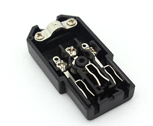 Image of MX IEC C13 AutoLock Power Connectors - 10A, 250V | Female Computer Plug with Secure Lock | Heavy-Duty Power Socket for Servers, Monitors, PCs - Pack of 10