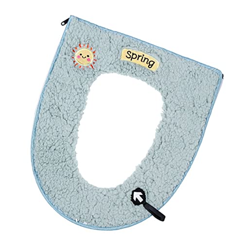 Cojín de asiento de inodoro universal portátil PRETYZOOM en pack de 2 piezas 4