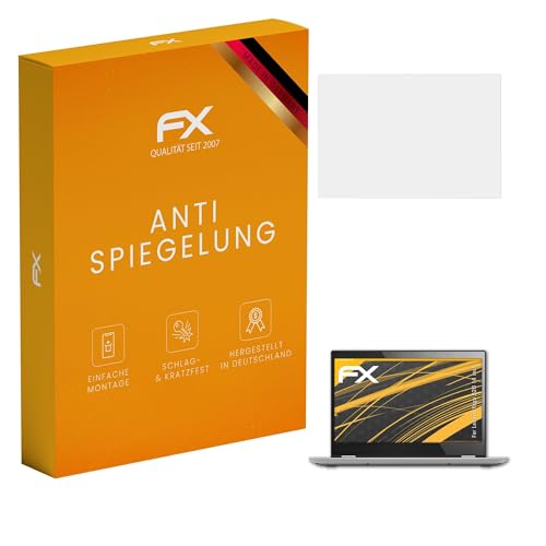 atFoliX Panzerfolie kompatibel mit Lenovo Yoga 520 14 inch Schutzfolie, entspiegelnde und stoßdämpfende FX Folie (2X) atFoliX Panzerfolie kompatibel mit Lenovo Yoga 520 14 inch Schutzfolie, entspiegelnde und stoßdämpfende FX Folie (2X)