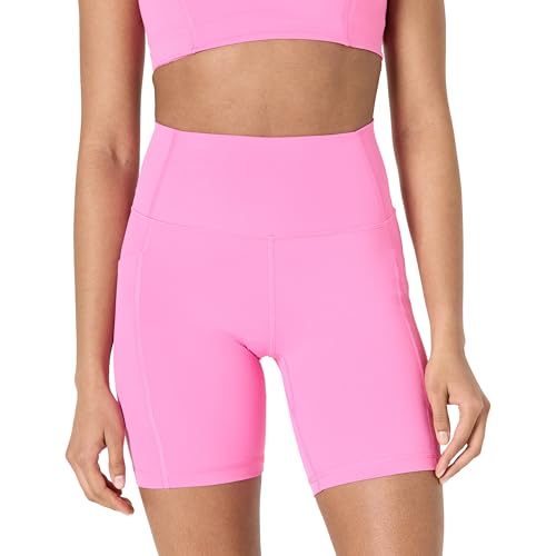 Image of Amazon Essentials Women's Active FormFlex Buttery Soft High Waist Biker Shorts