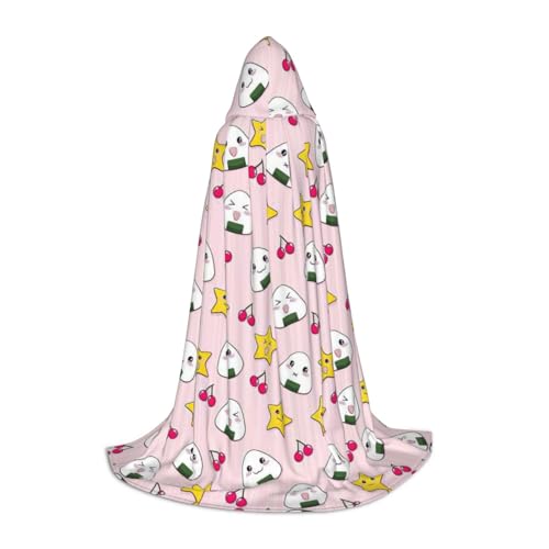 Cape à capuche longue pour adolescent idéale pour les soirées d'Halloween et cosplay