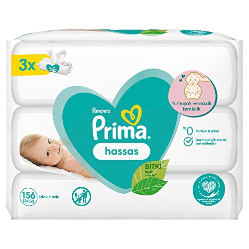Islak Mendil — Islak Havlu 3 Paket 156 Yapraklı Sensitive