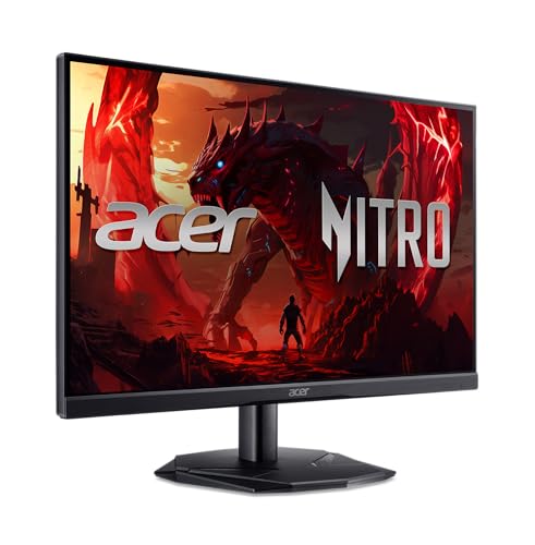 Acer Nitro 24.5” Gaming Monitor | Full HD 1920 x 1080 | IPS | ZeroFrame | AMD FreeSync Premium | 200Hz Refresh Rate | Up to 0.5ms | sRGB 99% | 1 x Display Port 1.2 and 2 x HDMI 2.0 | KG251Q X3biip by Acer - Image 7