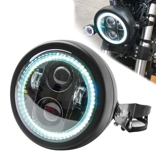 Amazon | Motikvans 丸目ヘッドライト 汎用5.75インチ led ヘッド