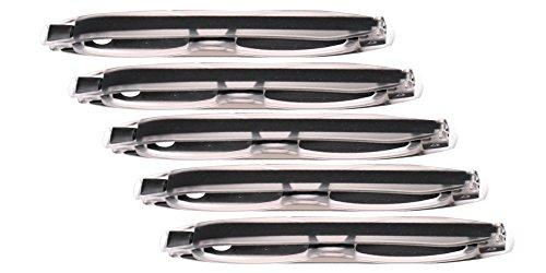 SOOLALA Best Gifts 5-Pairs 360 Rotating Tube Pen Clip Folding Reading Glasses