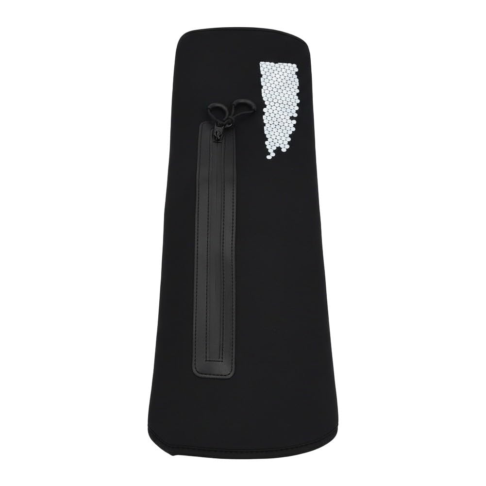 Cubierta de batería de neopreno para bicicleta eléctrica, protector de 5 mm resistente a los arañazos para tubo descendente de 32-40 cm, funda impermeable con cremallera