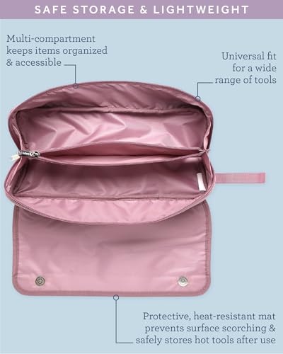 Bolsa de Viaje Resistente al Calor para Herramientas de Pelo miniatura 3