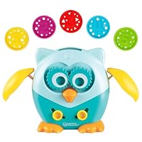 Learning Resources Hoot The Fine Motor Owl - 6 Pieces, Ages 18+ Months Toddler Learning Toys, Fine Motor and Sensory Toys for Toddlers, Educational Toys for Toddlers