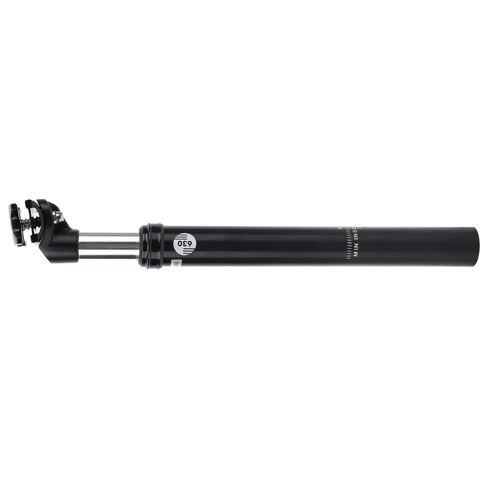 Tige de selle suspendue pour VTT 31,6 mm, en alliage d'aluminium avec amortisseurs.