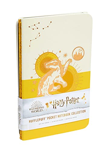 Harry Potter: Hufflepuff Constellation Sewn Pocket Notebook Collection (Harry Potter: Constellation) image 4