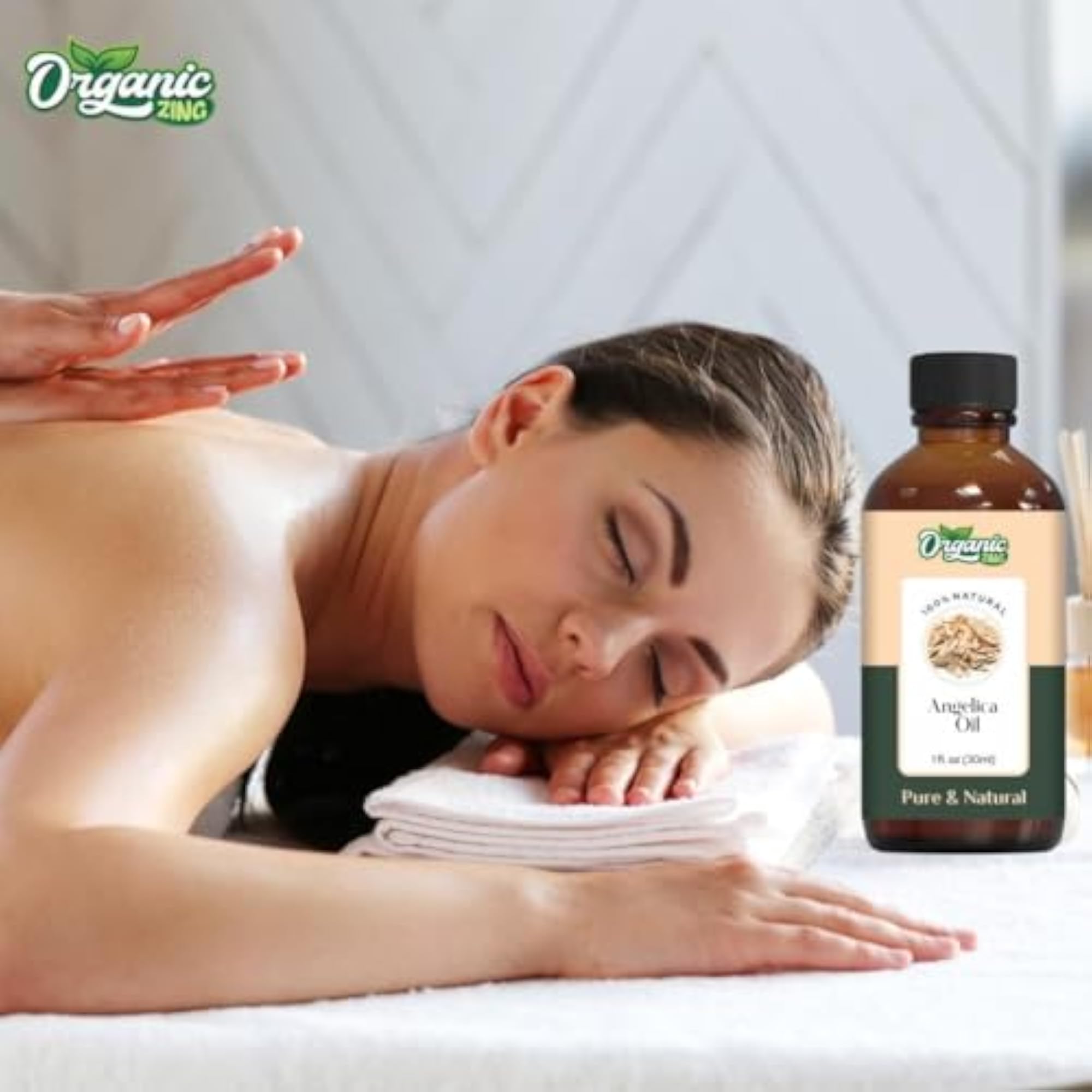 Organic Zing Angelica Essential Oil - 30ml, Natural Skincare