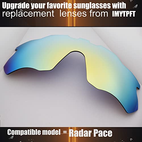 Écrans Remplacement Oakley Radar Pace Finition Or 24 Carats - 5