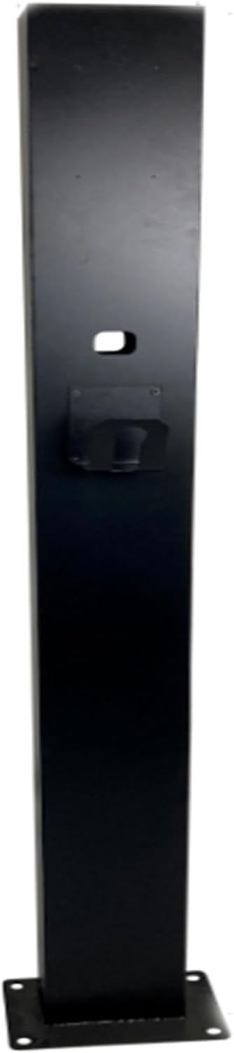 Outdoor EV Charger Pedestal Stand - Freestanding Electric Vehicle Charging Station with Metal Hook, Durable Charging Pillar for Home and Commercial Use