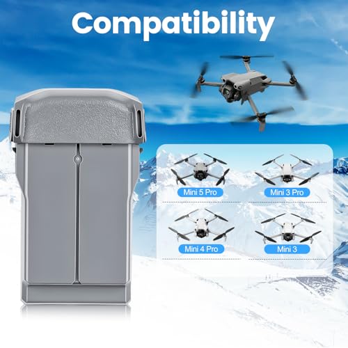 Batería Mini 5 Pro compatible con DJI Mini 4 Pro y Mini 3 de 52 minutos 3