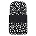 RUIXIA Winter Warm Thick Fleece Baby Stroller Sleeping Bag Detachable Universal Waterproof Toddlers Bunting Double Zipper Closure Footmuff Newborn Infants Swaddle Blanket Pram Wrap (Black Star)BAG910