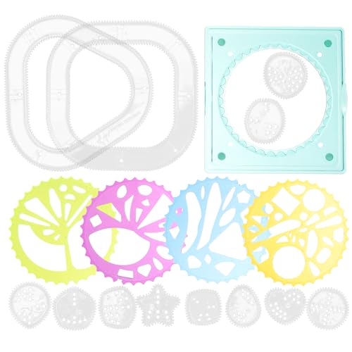 ULTECHNOVO ���ړI�y�C���g�e���v���[�g �v���� �A���̊G�̃X�e���V�� �G��p�̒�K DIY �y�C���g�N���t�g���� 2�Z�b�g