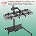 Horizontal Rolling Stand for EXESAS Red-Light Therapy Panels, Horizontal Installation for EXESAS Red Light Devices, (Stand Only, Panel Sold Separately) (Powered)