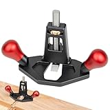 Holzfräsen Für Holzbearbeitung | Verstellbare eloxierte Nutzungsvorrichtung - Holzbearbeitung Fräsbahn,Für Heimwerker Profis Männer Frauen Hobby Basteln Innen Außen