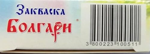 Joghurtferment BOLGARI - 7 Beutel gefriergetrocknete Starterkulturen für Joghurt mit Lactobacillus rhamnosus