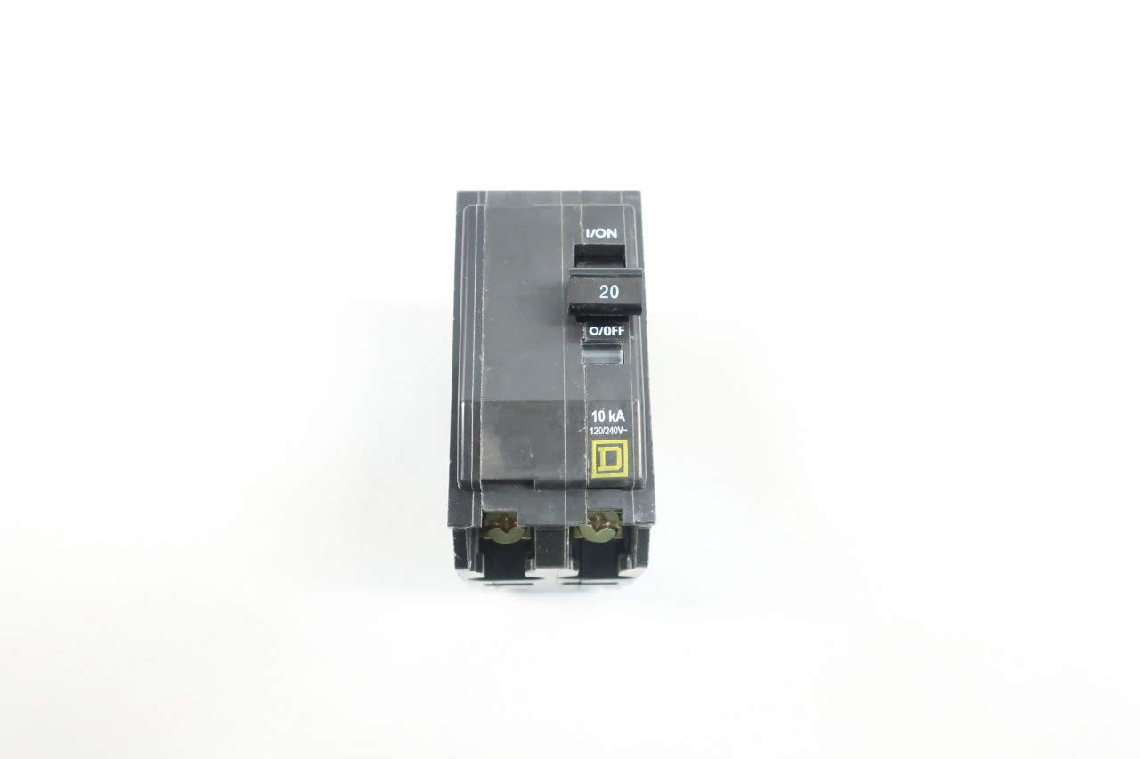 Box of 5 SQUARE D QO220 Circuit Breaker 2P 20A 120/240V-AC