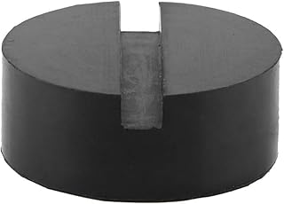 Black Groove Jack Disk Rubber Pad Pinch Weld Side Cushion for Vehicle Jacking