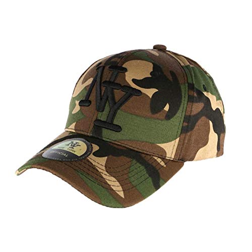Hip Hop Honour Casquette NY Enfant Militaire Verte Chief 7 à 12 Ans - Garçon