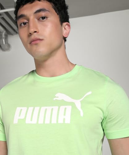 Image of Puma Men Cotton Solid Regular Fit Tees