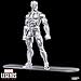 Marvel Legends Series Silver Surfer, Silver Surfer #1 (1968) and Fantastic Four Comics-Inspired Collectible 6-Inch Scale Action Figure with Character-Sized Comic Accessory