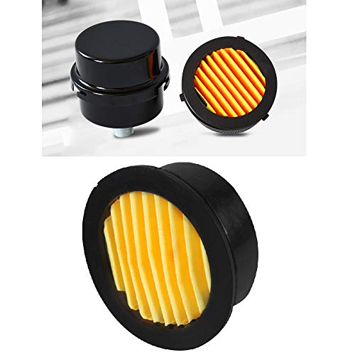 Anndason 2 Pcs 1/2"Pt 20Mm Air Compressor Silencer Filter Metal Air Compressor Intake Filter Noise Muffler Silencer #TOP5