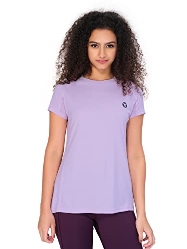 Image of TECHNOSPORT Women's 100% Polyester Regular Fit T-Shirt