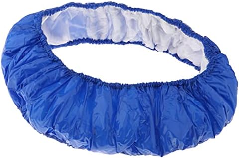 Mini Trampoline Skir, 36 Inch Replacement Fitness Trampoline Cover Pad Trampoline Side Cover for Round Frames Blue