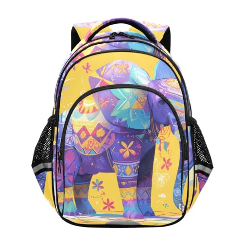 Cartable scolaire éléphant robuste fini les fermetures coincées 3-12 ans