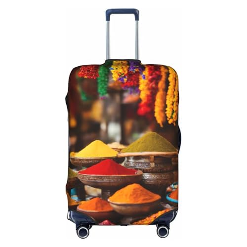 Housse de protection pour valise blanche taille Large pour bagages de 45,7 à 81,3 cm