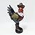 LIFFY Rooster Decor for Outside,13" Resin Rooster Statue Indoor Home Decor Ornaments,Garden Chicken Yard Decorations Outdoor for Balcony, Patio, Lawn,Farm Animal Figurines Gift for Rooster Lover