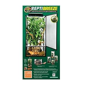 zoomed Zoo Med Repti Breeze Screen Cage, 61 x 61 x 122 cm