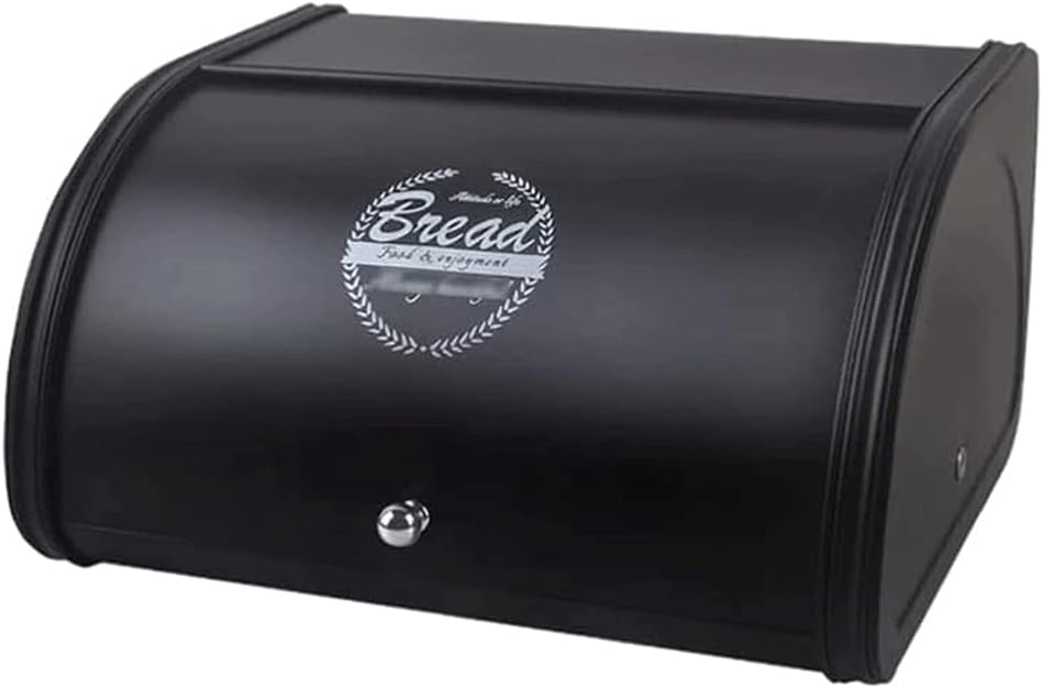 おしゃれ ブレッドケース 大容量パンボックス、キッチンカウンタートップパンビンパン収納金属製パン収納ポータブルブレッドボックス 保存
