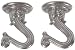 Westinghouse Lighting Corp 1-1/2 Pewter Swag Hook, 2-Pack