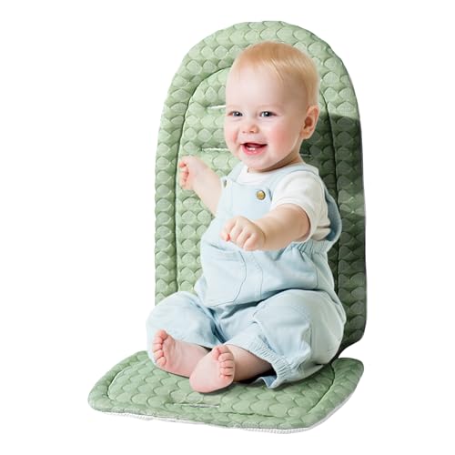 Funda para Asiento de Cochecito, Accesorios Reversibles para Bebés, Soporte Transpirable para Cabeza y Cuerpo Uso Todo Clima Exterior y Transporte en Climas Cálidos