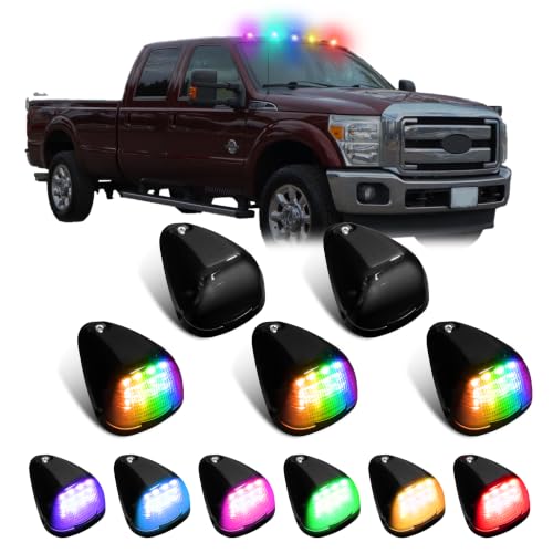 Lámparas LED RGB para techo Cab para Ford 1999-2016 5 Piezas miniatura 1