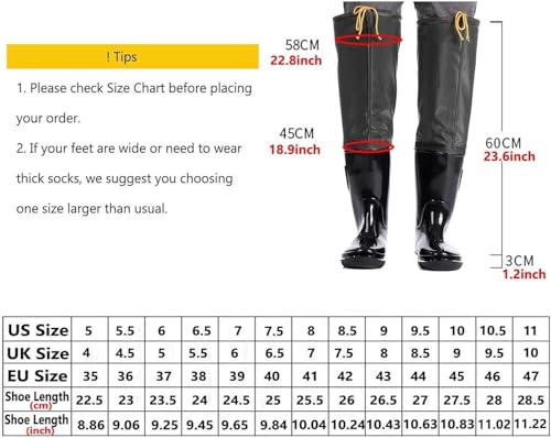LXXW Fishing Chest Waders Men's And Women's Waterproof Frog Shoes With Thick Oxford Soles, Lightweight Waterproof Frog Shoes For Fishing And Hunting hunting waders(7.5)