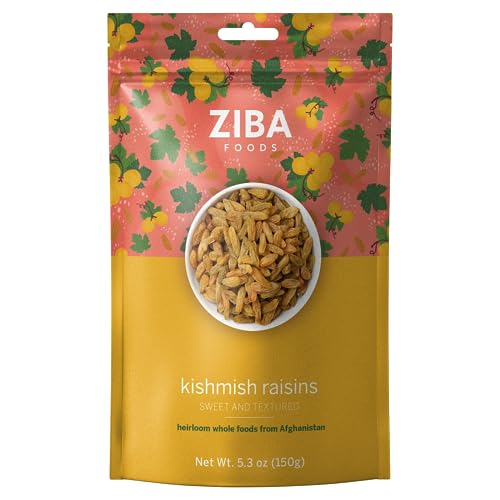 Kishmish Raisins Dried Fruit No Sugar Added Golden Raisins 150g