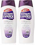 Instituto Español Loción Corporal de Colágeno Reafirmante 500 ml (Paquete de 2)