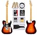 Fender American Professional Classic Hotshot Telecaster - 3-Color Sunburst Bundle with Gig Bag, Strap, Cable, and Guitar Cleaning Kit