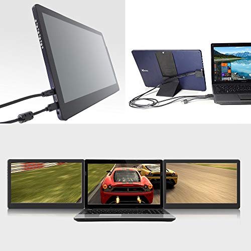 Image of GeChic 1503H 15.6 inch IPS 1080p Portable Monitor with HDMI, VGA Input, USB Powered, Ultralight Weight, Built-in Speakers, Rear Docking