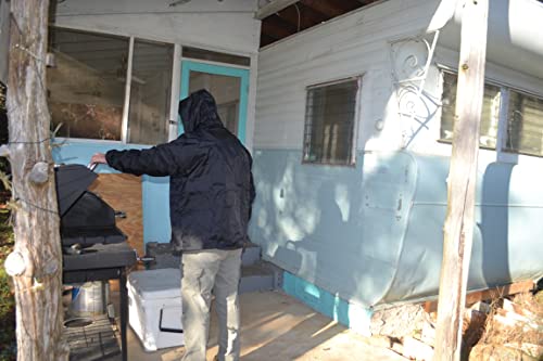 VetFriends.com Desert Storm Veteran Jacket Embroidered Hooded Windbreaker with Service Ribbons4