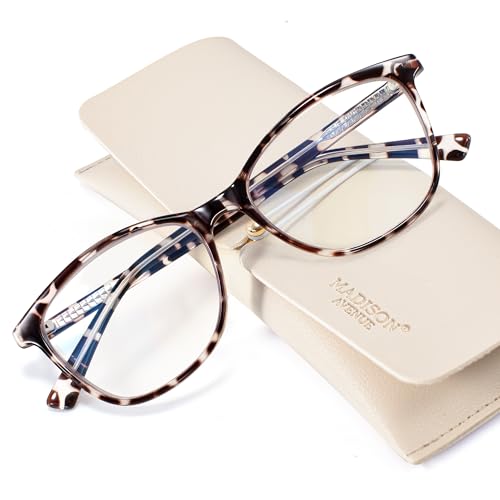 Image of Madison Avenue Blue Light Blocking Glasses Lightweight Computer Game Eyeglass,Anti Eyestrain & UV Glare
