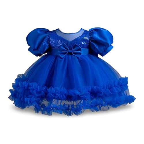 Image of Niren Enterprise Rollar Frock net Embroidery Work Ruffle Patterned Flared Short Sleeve Girl Frock, Pack of 1
