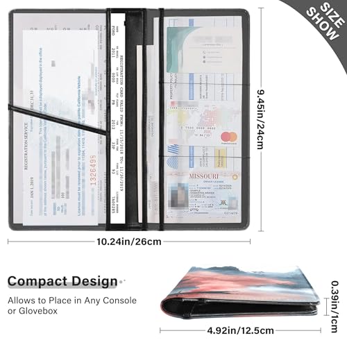 Organizador de Documentos para Auto PVC miniatura 3
