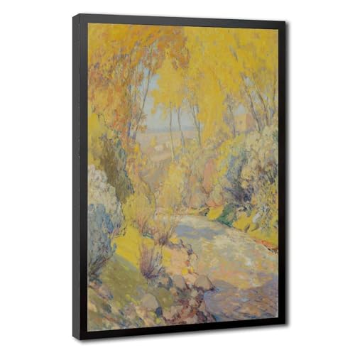Paysage du sud-ouest en automne pour salon - Déco murale montagne WCYB Santa Fe
